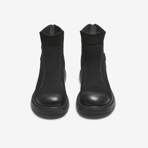 TATA/他她2025冬百搭女时装靴时尚短靴新款WXB05DD5