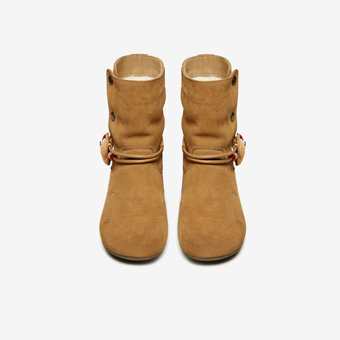 TATA/他她2025冬商场同款时尚简约百搭休闲靴新款K2G01DZ5