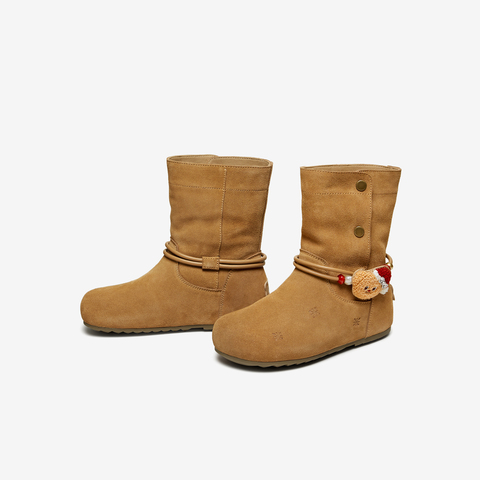 TATA/他她2025冬商场同款时尚简约百搭休闲靴新款K2G01DZ5