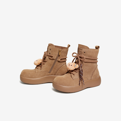 TATA/他她2025冬商场同款百搭时尚简约女雪地靴新款4RY02DD5