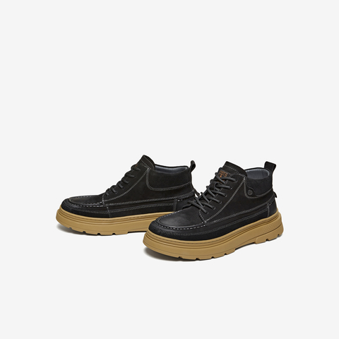 TATA/他她2025冬时尚简约百搭男士雪地靴新款VEL02DD5