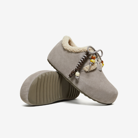 TATA/他她2025冬商场同款时尚百搭加绒女勃肯鞋新款Y2W01DM5