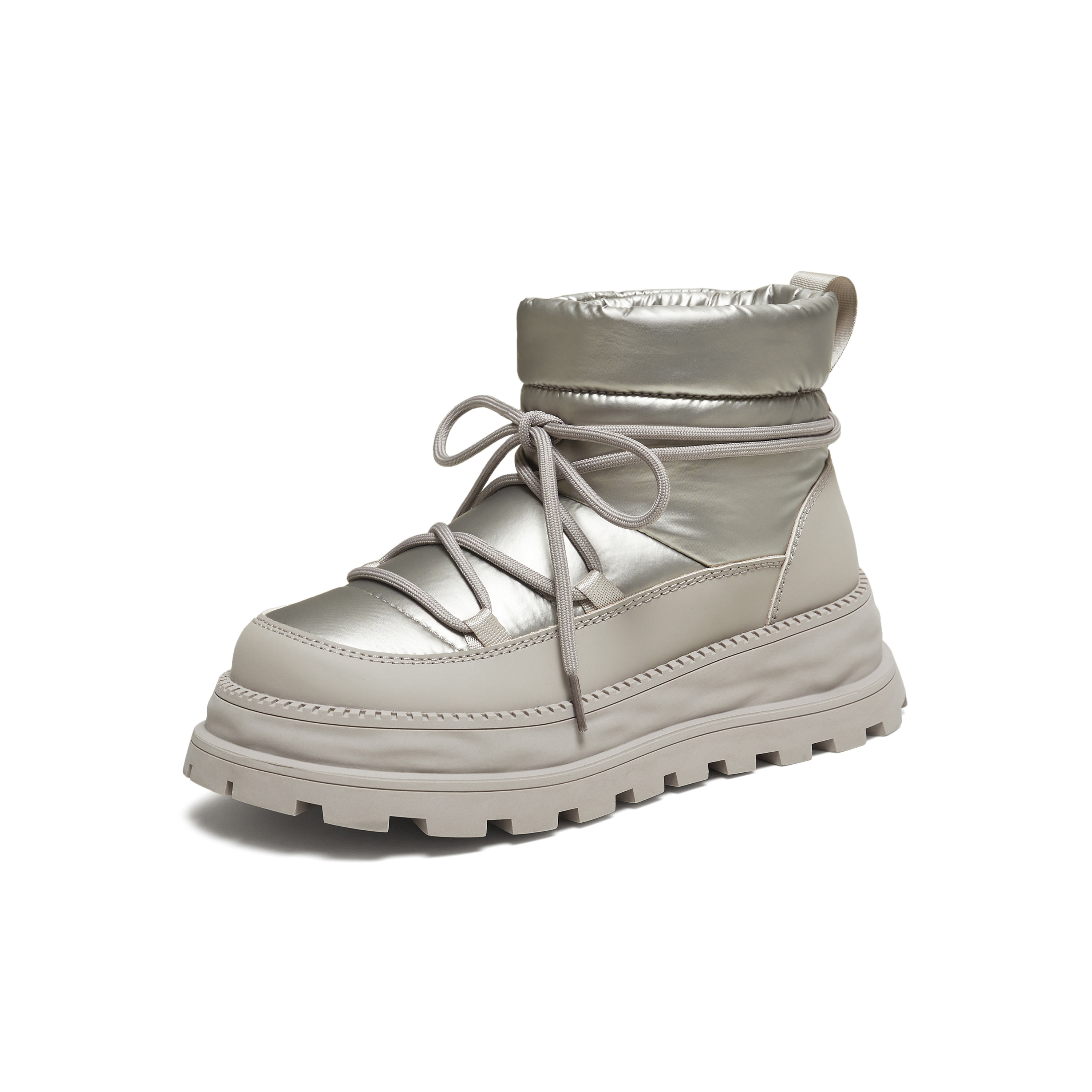 TATA/他她2025冬时尚百搭女休闲雪地靴新款CHG02DD5