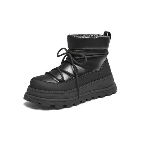 TATA/他她2025冬时尚百搭女休闲雪地靴新款CHG02DD5