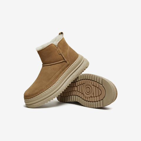 TATA/他她2025冬商场同款时尚简约百搭男士雪地靴新款OGD01DD5