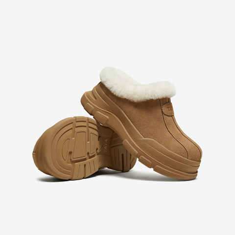 TATA/他她2025冬商场同款时尚百搭女毛毛单新款