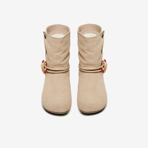 TATA/他她2025冬商场同款时尚简约百搭休闲靴新款K2G01DZ5