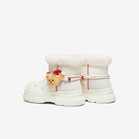 TATA/他她2025冬商场同款百搭时尚简约女雪地靴新款K2F01DD5