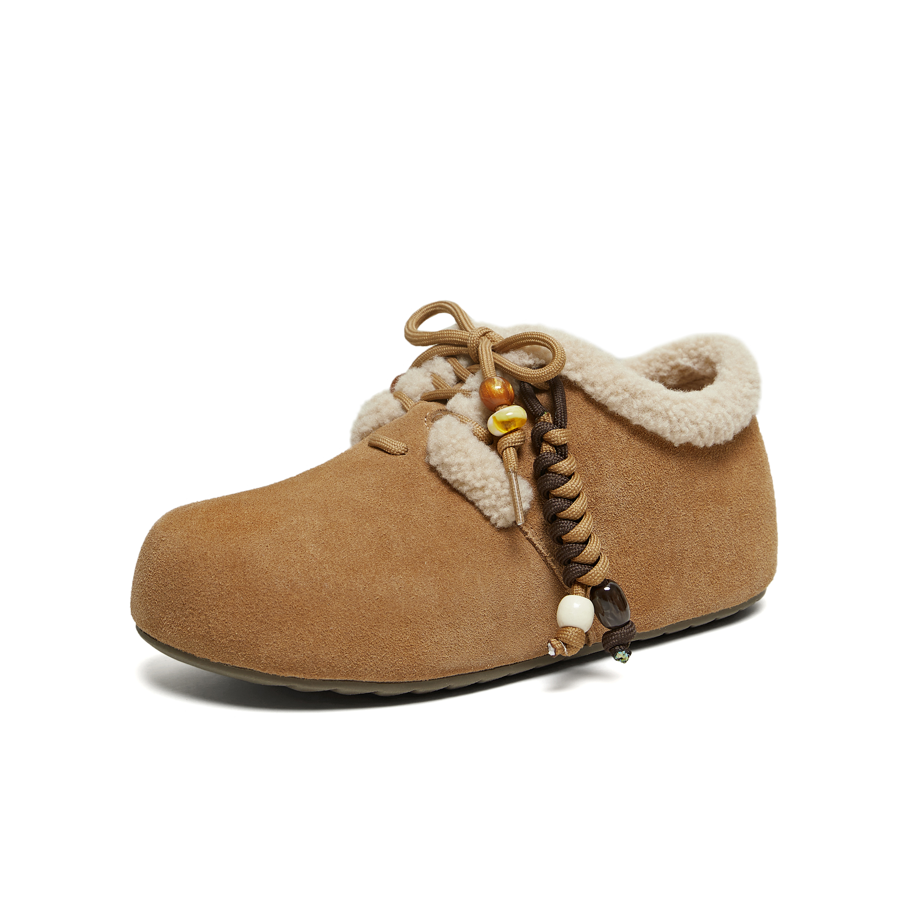 TATA/他她2025冬商场同款时尚百搭加绒女勃肯鞋新款Y2W01DM5