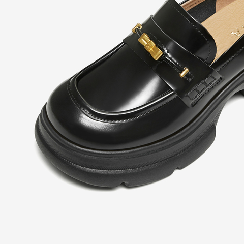 TATA/他她2026春商场同款时尚休闲百搭乐福鞋新款7OLA6AA6