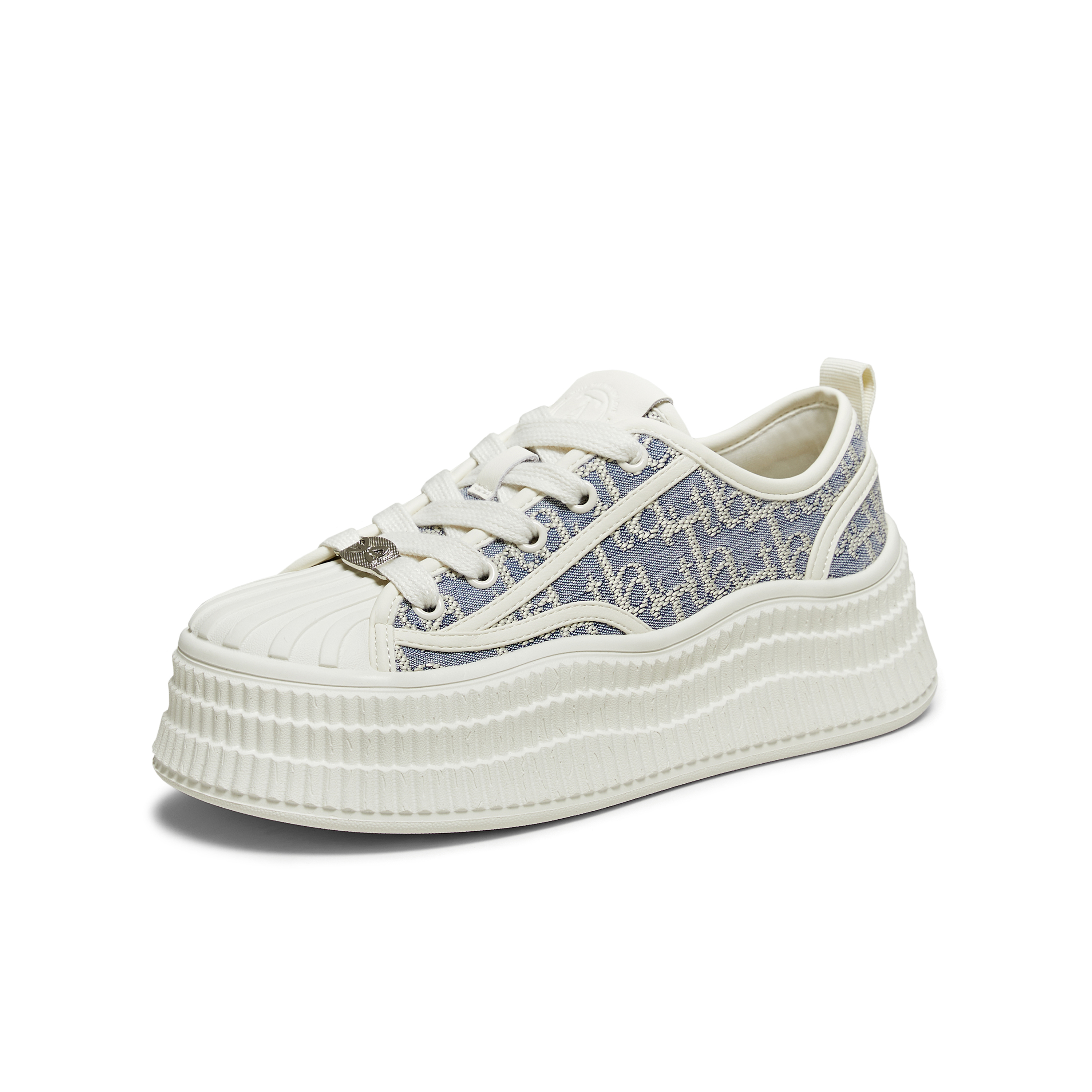 TATA/他她2026春商场同款时尚休闲厚底板鞋鞋新款GZC01AM6