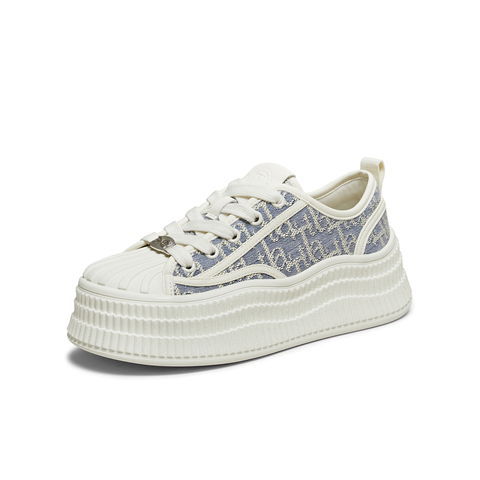 TATA/他她2026春商场同款时尚休闲厚底板鞋鞋新款GZC01AM6