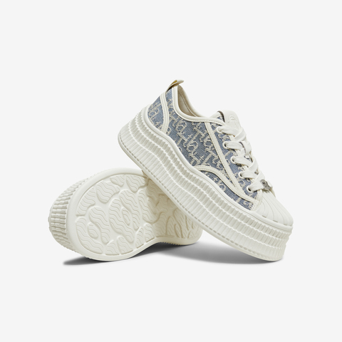 TATA/他她2026春商场同款时尚休闲厚底板鞋鞋新款GZC01AM6