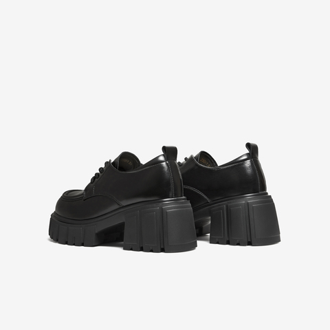 TATA/他她2026春商场同款女牛津鞋简约系带单鞋新款CHY05AM6