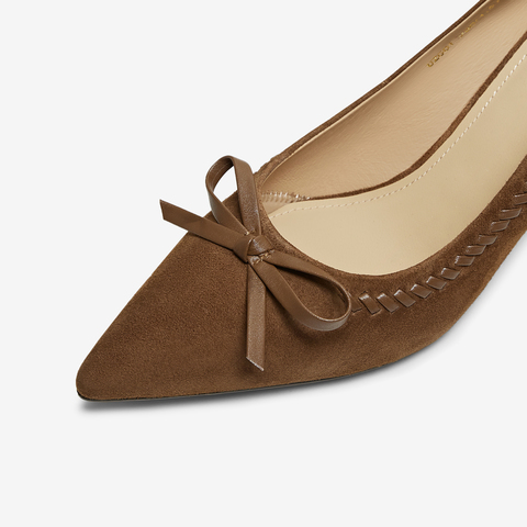 TATA/他她2026春商场同款时尚百搭女中高单鞋新款UZG01AQ6