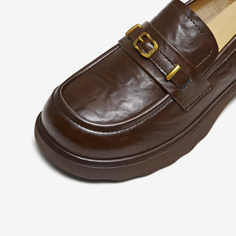 TATA/他她2026春商场同款时尚休闲百搭乐福鞋新款CLP02AA6