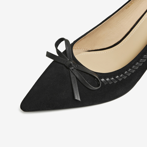 TATA/他她2026春商场同款时尚百搭女中高单鞋新款UZG01AQ6