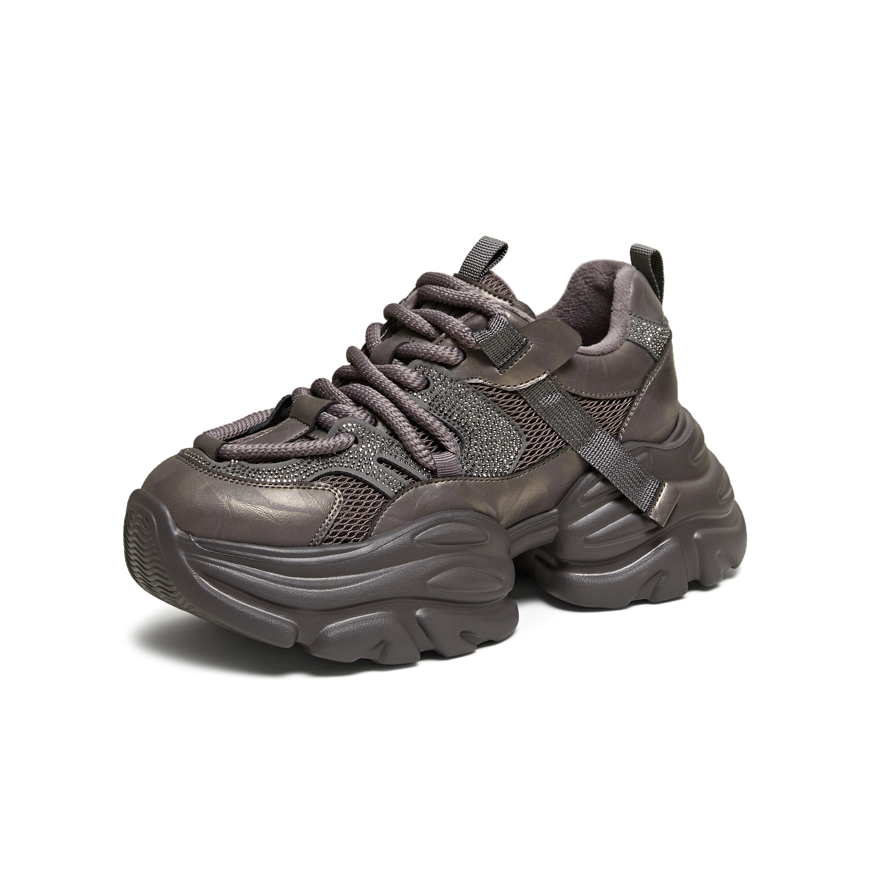 TATA/他她2026春商场同款时尚休闲百搭女老爹鞋新款CY214AM6