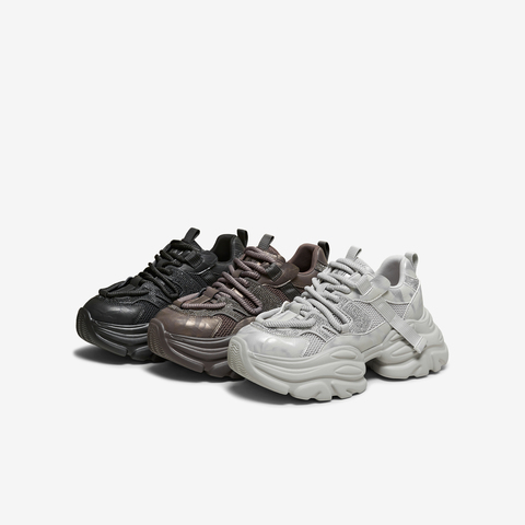 TATA/他她2026春商场同款时尚休闲百搭女老爹鞋新款CY214AM6