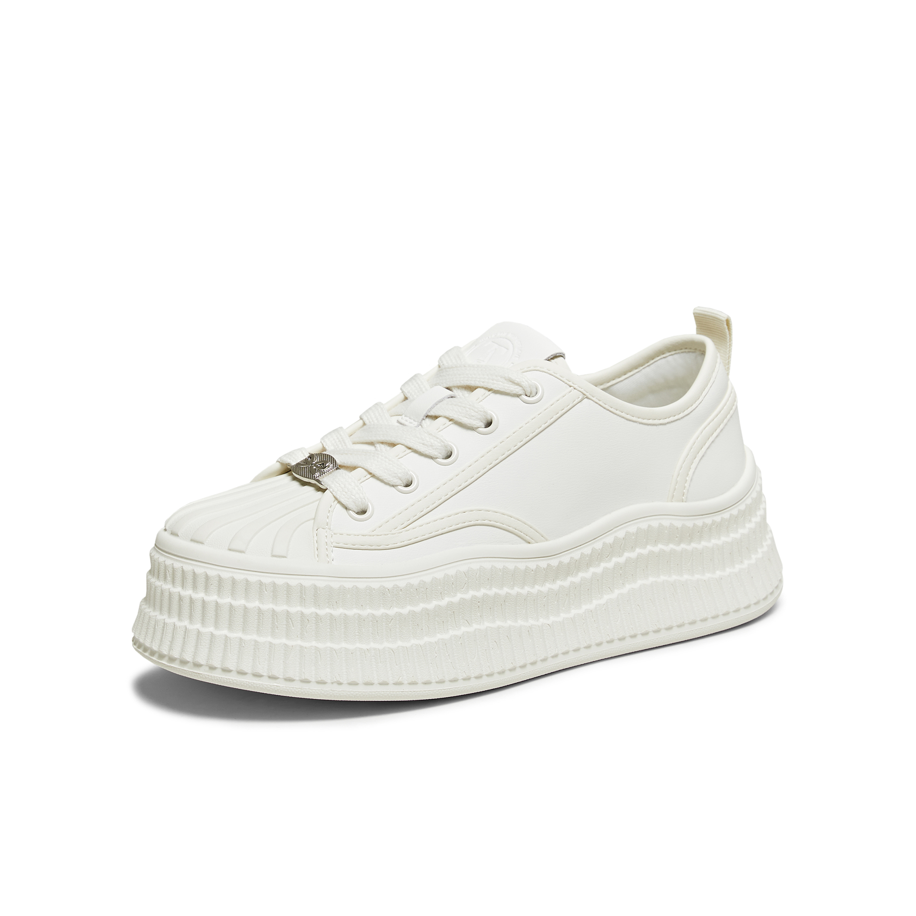 TATA/他她2026春商场同款时尚休闲厚底板鞋鞋新款GZC01AM6