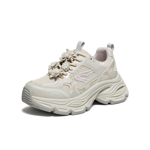 TATA/他她2026春商场同款时尚休闲百搭女老爹鞋新款CHM01AM6