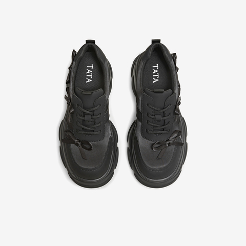 TATA/他她2026春商场同款时尚休闲百搭女老爹鞋新款CEG12AM6