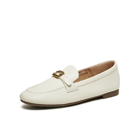 TATA/他她2026春商场同款时尚休闲百搭乐福鞋新款7QCC8AA6