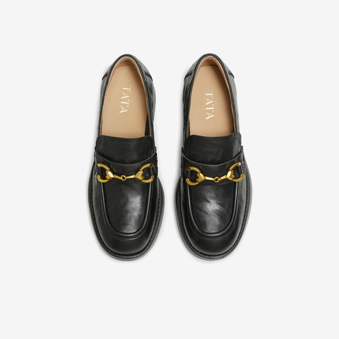 TATA/他她2026春商场同款时尚休闲百搭乐福鞋新款7ZG29AA6