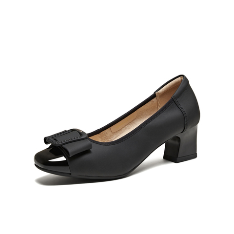 TATA/他她2026春商场同款时尚百搭简约女中高单鞋新款URH04AQ6