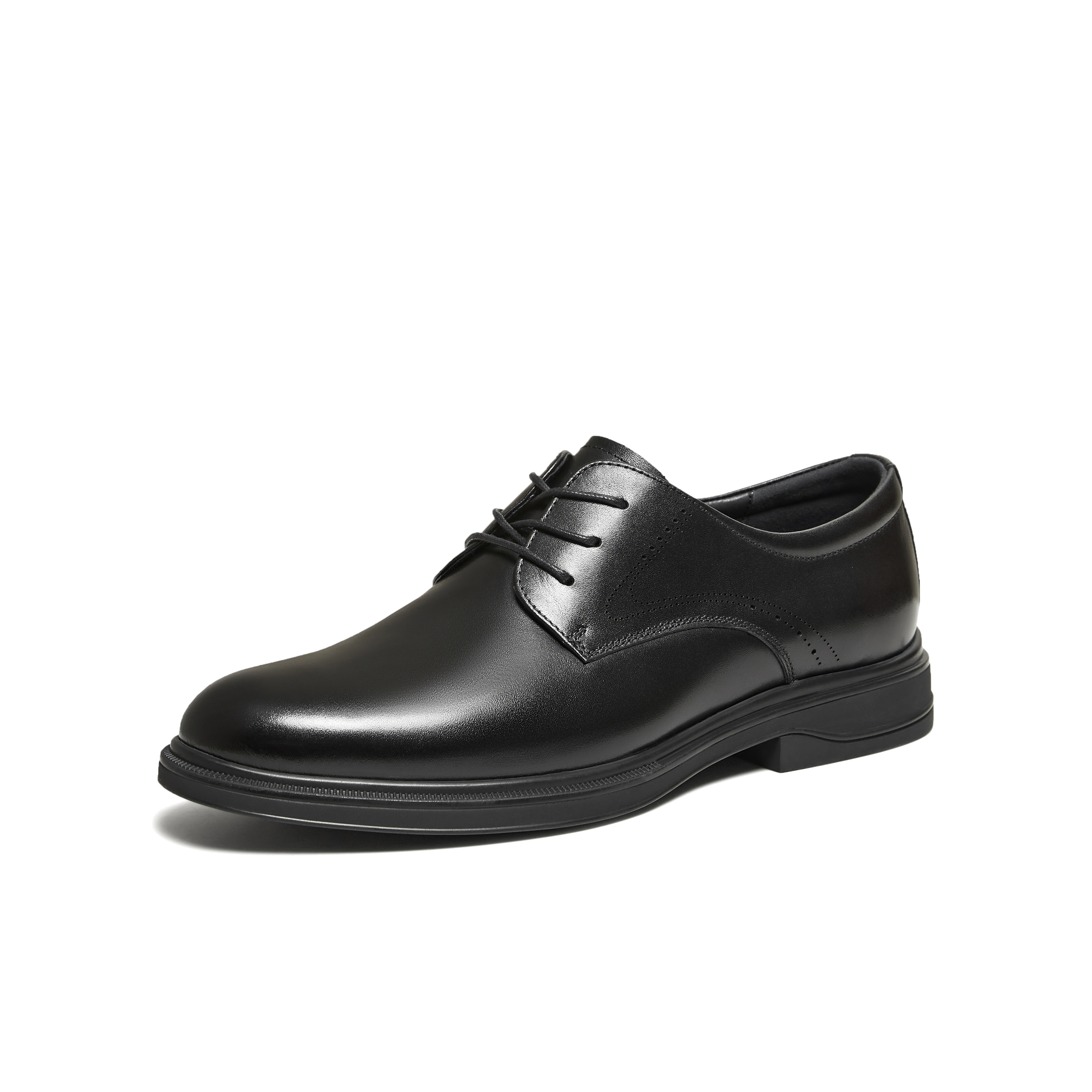 TATA/他她2026春商场同款纯色舒适百搭正装皮鞋男新款OFW01AM6