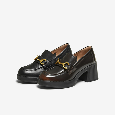 TATA/他她2026春商场同款时尚休闲百搭乐福鞋新款7ZG29AA6