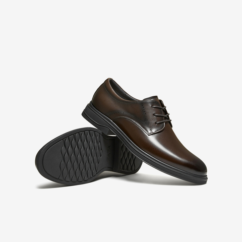 TATA/他她2026春商场同款纯色舒适百搭正装皮鞋男新款OFW01AM6