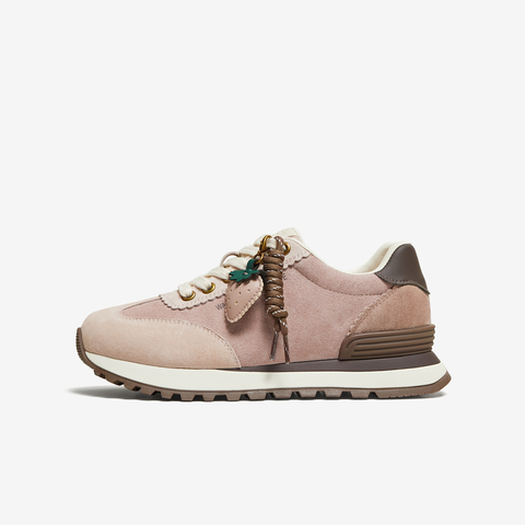 TATA/他她2026春厚底阿甘鞋女透气休闲运动鞋新款CJH02AM6