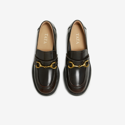 TATA/他她2026春商场同款时尚休闲百搭乐福鞋新款7ZG29AA6