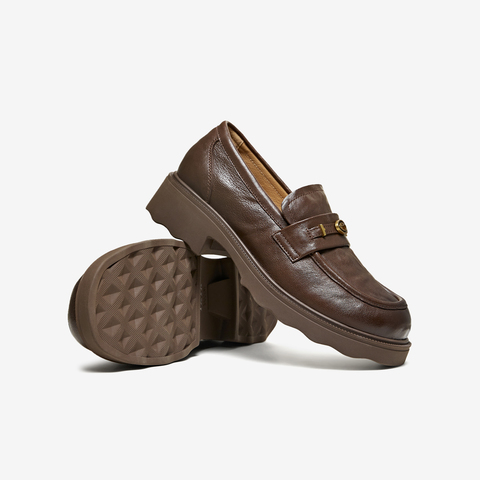 TATA/他她2026春商场同款时尚休闲百搭乐福鞋新款U2K01AA6