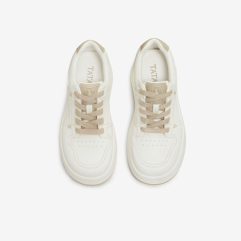 TATA/他她2026春商场同款时尚休闲百搭板鞋新款CLR01AM6