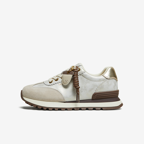 TATA/他她2026春厚底阿甘鞋女透气休闲运动鞋新款CJH02AM6