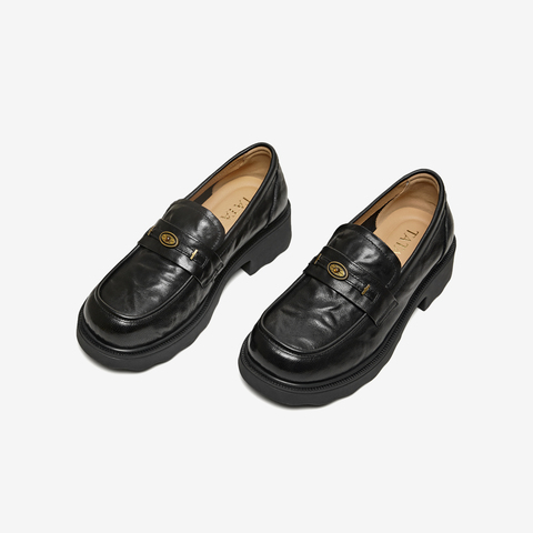 TATA/他她2026春商场同款时尚休闲百搭乐福鞋新款U2K01AA6