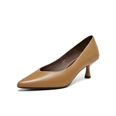 TATA/他她2026春商场同款时尚百搭简约女中高单鞋新款7QTA7AQ6