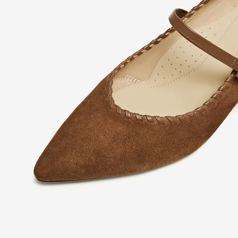 TATA/他她2026春商场同款浅口女休闲气质玛丽珍鞋新款XGM06AQ6