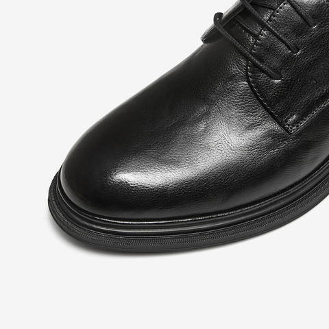 TATA/他她2026春商场同款纯色舒适百搭皮鞋男新款QHS01AM6