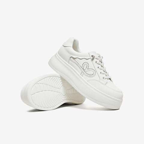 TATA/他她2026春商场同款时尚休闲厚底板鞋新款WJN30AM6