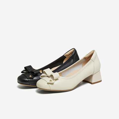 TATA/他她2026春商场同款时尚百搭简约女中高单鞋新款X8MA7AQ6