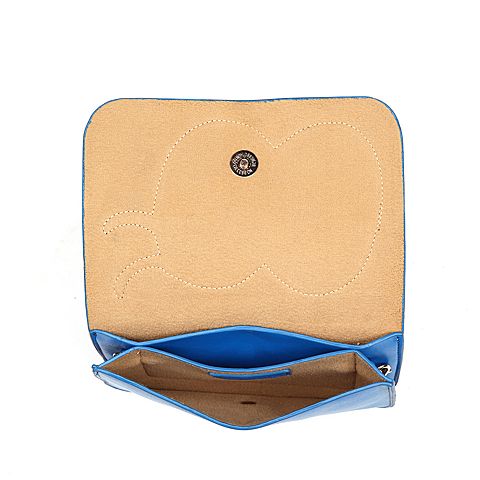 Teenmix/天美意夏蓝色时尚亮片大眼睛小包女包BY02DBN7