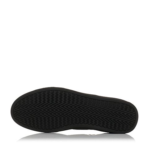 Teenmix/天美意春专柜同款黑色弹力布字母平跟男休闲鞋64X02AM8