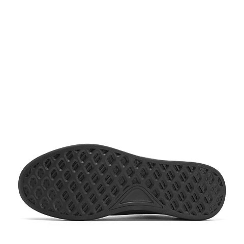 Teenmix/天美意冬商场同款黑色牛皮革舒适平跟男休闲鞋2KD01DM8