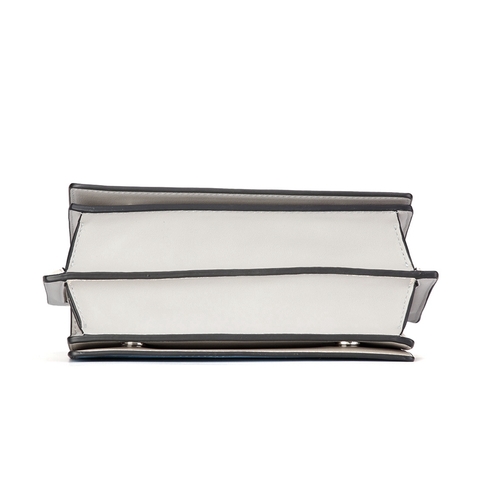 Teenmix/天美意春商场同款灰/浅兰时尚背提包X1631AX9