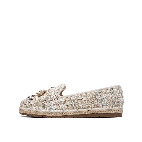 Teenmix/天美意2020春商场同款小香风渔夫鞋女休闲鞋单鞋AW141AQ0