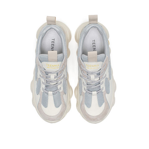 Teenmix/天美意2020春商场同款复古撞色老爹鞋女旅游鞋休闲鞋AW371AM0