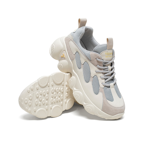 Teenmix/天美意2020春商场同款复古撞色老爹鞋女旅游鞋休闲鞋AW371AM0